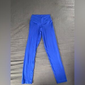 Women's OFFLINE By Aerie Real Me High Waisted Crossover Legging Deep Cobalt Blue